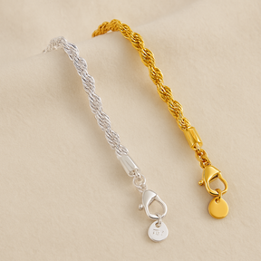 Pulseira Luzza Estilo Torcida 4MM